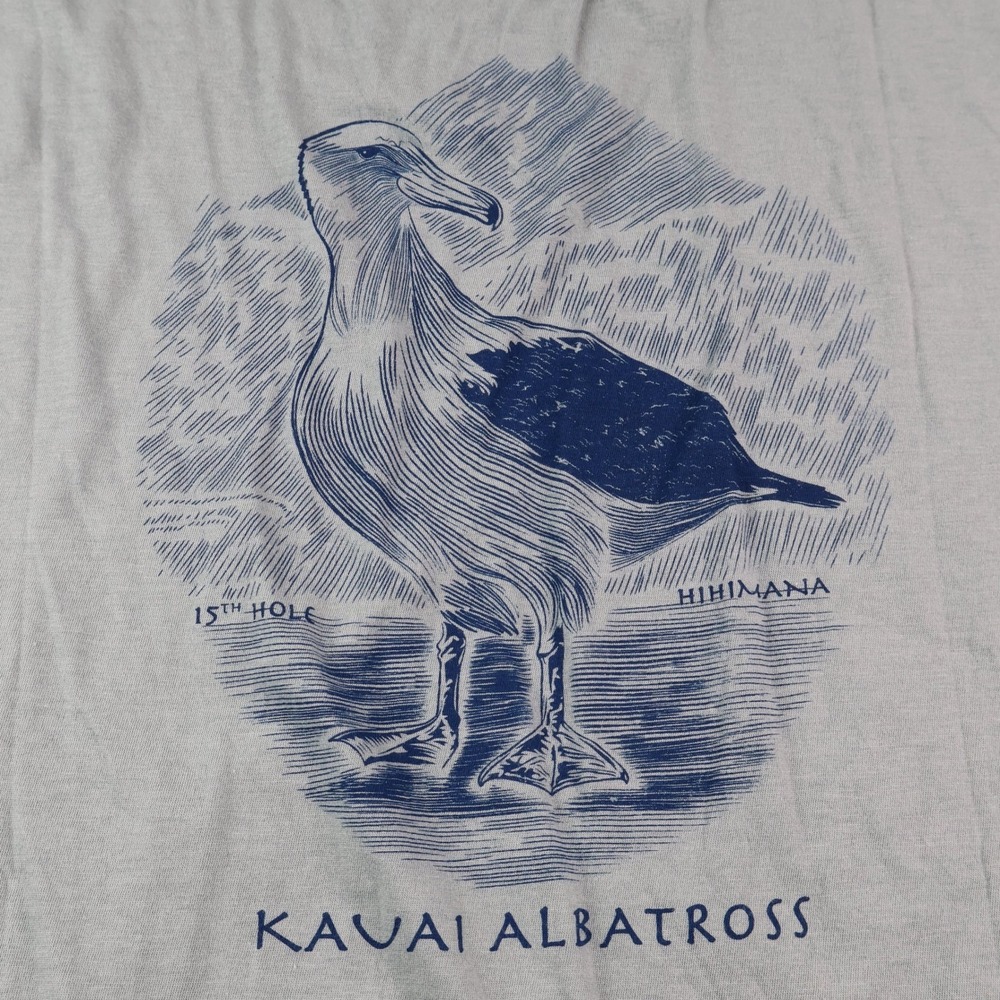 American Needle Makai Princeville Kauai Golf Graphic Tee Men's L Green
